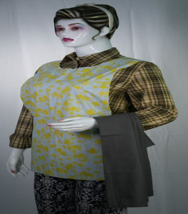 Serviettes de cuisine en coton biologique faites à la main, jetables, écologiques, hypoallergéniques, séchage rapide, motif floral carré imprimé - Product Image 6
