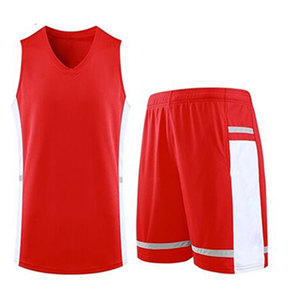 Conjunto de Uniforme de Baloncesto de Verano para Hombre con Pantalones Cortos y Camiseta Personalizados, Transpirable, 100% Poliéster para Equipos Activos y Sesiones de Entrenamiento - Product Image 6