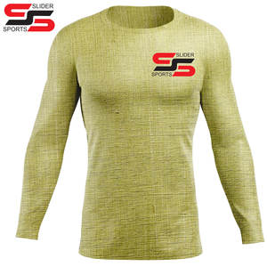 Logo personnalisé sublimé Compression à manches longues Fitness Shirt Rash Guard OEM Vente en gros Rash Guard pour hommes Offre Spéciale produits - Product Image 4
