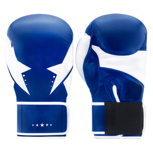 Guantes de boxeo de cuero real, Palma ventilada que absorbe la humedad para cierre para uso deportivo unisex, marca de etiqueta privada personalizada - Product Image 5