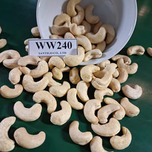 Usine de confiance Santigo WW240 noyau de noix de cajou Kaju Badam W240 noix de cajou OEM, emballage ODM - Product Image 1