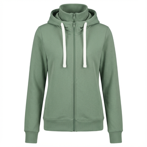 Sudadera con Capucha para Mujer, Informal, con Cierre, Mangas Largas, para Invierno y Otoño, Disponible en Varios Colores, Diseños y Tallas - Product Image 6