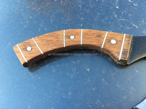 Cuchillos de carnicero de Damasco directos de fábrica, cuchillo de cocina de acero de Damasco más vendido con mango de madera - Product Image 4