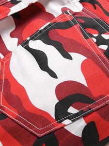 Jean à motif camouflage pour homme, pantalon en denim décontracté de style de rue pour l'automne et l'hiver, jean droit respirant pour homme - Product Image 4