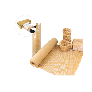 Dispensador de cartón, totalmente reciclable para embalaje, envoltura de panal móvil, Papel Kraft ecológico - Product Image 1