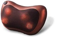 Coussin de massage chauffant IRIS avec contrôle manuel filaire pour un massage des tissus profonds, utilisation en voiture, au bureau et à domicile