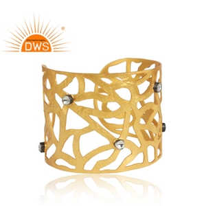 Best Selling 2026 Sterling <b>Silver</b> Natural Crystal Quartz Gemstone Cuff <b>Bangle</b> Custom Jewelry <b>for</b> <b>Women</b> Gift <b>for</b> Her - Product Image 2