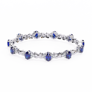 Pulsera de Oro de 18k con Diamantes Cultivados en Laboratorio - Elegante y Deslumbrante - Product Image 4