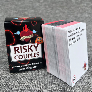Juego de Mesa Portátil QY para Parejas, 2 Jugadores, 150 Cartas, Divertido Juego de Fiesta para Adultos, Añade Pimienta a la Sopa - Product Image 5