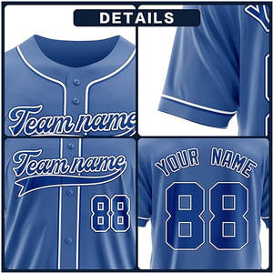 Estilo Único y la Mejor Calidad, Jersey de Béisbol Personalizado 2026, Camisetas de Béisbol con Nombre y Número Personalizados para Hombres y Mujeres - Product Image 2