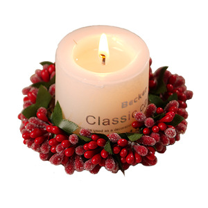 Petit Porte-Bougie en Forme <span class=keywords><strong>de</strong></span> Couronne Festive : Design d'Ambiance Romantique pour la Décoration <span class=keywords><strong>de</strong></span> la Maison, la Mise en Place <span class=keywords><strong>de</strong></span> Dîner et Idée <span class=keywords><strong>de</strong></span> Cadeau <span class=keywords><strong>de</strong></span> Noël - Product Image 1