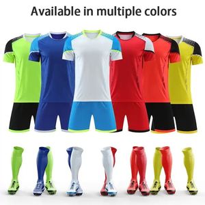 Ropa de fútbol de la mejor calidad, ropa de fútbol de secado rápido para adultos, estampado de logotipo personalizado, conjunto de poliéster, diseño de camiseta de fútbol - Product Image 5