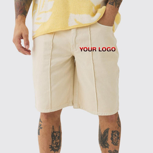 OEM/ODM 100% algodón francés Terry Casual gimnasio hombres Fitness pantalones cortos logotipo impreso personalizado transpirable Hip Hop pantalones cortos para hombres - Product Image 4