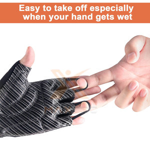 Comfortable Half <b>Finger</b> Cycling Gloves-Lightweight Adjustable Wrist <b>Strap</b> Non-Slip Unisex High Quality Custom Colors & Logo - Product Image 2