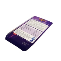 Boîtes d'emballage personnalisées en carton recyclable avec gaufrage, pelliculage mat et revêtement UV pour médicaments, pilules de vitamines et produits chirurgicaux à perfusion