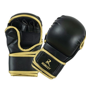 Gants de MMA en cuir pour la boxe et l'entraînement aux arts martiaux avec une fixation antidérapante et un design confortable - Product Image 2