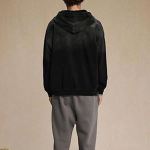 Sudadera Unisex con Cremallera, Estilo Holgado, Vintage, Lavado Ácido, Felpa, 100% Algodón, Diseño Liso, Invierno, Ecológica, Estilo Urbano - Product Image 1