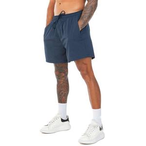 Shorts de sport pour hommes, respirants, avec cordon de serrage, poches latérales, style streetwear, en toile anti-plis - Product Image 2
