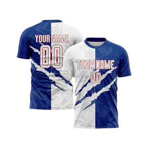 Uniforme de football de football respirant de haute qualité vente en gros nouvelle saison hommes Logo maillot de football personnalisé maillot de football - Product Image 2