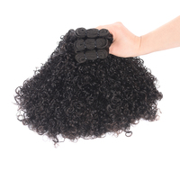 Paquetes gruesos de cabello humano virgen vietnamita crudo SDD vendedores doble dibujado Pixie rizado venta al por mayor extensiones de cabello alineado con cutícula