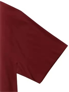 T-shirts imprimés tendance pour hommes, T-shirt en coton épais, 400 g/m², T-shirts unis surdimensionnés - Product Image 4