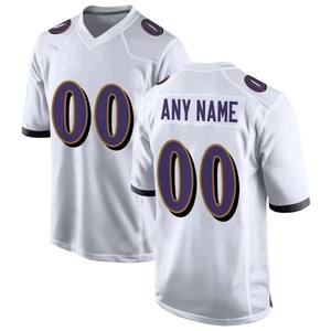 Camiseta de fútbol americano personalizada de alta calidad, uniforme de sarga, patrón de números, tamaño XL, sublimación, camiseta de ventilador, nuevo estilo - Product Image 3