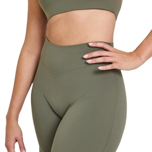 Nuevos Leggings de Yoga Sólidos con Corte en V, Cintura Alta, Efecto Levanta Glúteos, Elásticos, Control de Abdomen, Ajustados, de Secado Rápido para Entrenamiento - Product Image 6