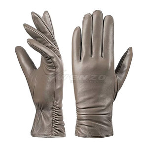 Gants tactiles en cuir fabriqués au Pakistan, pour l'hiver, en plein air, écologiques, respirants, à bas prix, marque privée, best-seller - Product Image 1
