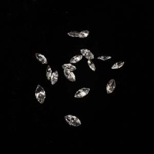 เพชรแท้ทรงมาร์ควิส คุณภาพสูง 0.25 กะรัต สี E สำหรับทำเครื่องประดับ แหวนหมั้น หรืองานประดิษฐ์อื่นๆ พร้อมใบรับรอง - Product Image 6