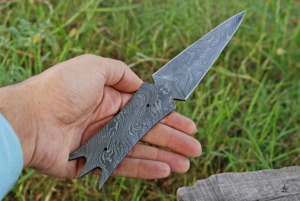 Hoja de Damasco forjada a mano personalizable, soporte OEM disponible para cuchillos - Product Image 2