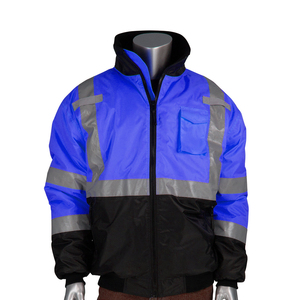 Vestes de sécurité de travail en gros vestes OEM vêtements de travail d'hiver haute visibilité vêtements de sécurité pour travailleurs vestes imperméables - Product Image 4