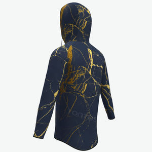 Hombres de peso pesado 100% algodón Streetwear Sudadera con capucha de alta calidad personalizada para el invierno - Product Image 3