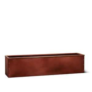 Jardinera de Metal Galvanizado de Bronce de Calidad Deluxe, Jardinera Rectangular para Plantas y Flores, para Uso en Interiores y Exteriores, en Oferta - Product Image 1