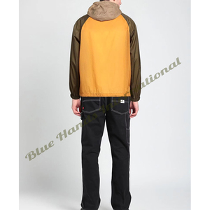 แจ็กเก็ตกันลมมีซิปปิดแบบลำลองของผู้ชายคอจีนปักลายกันฝนในฤดูหนาว - Product Image 6