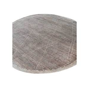 พรมขนสัตว์ถักมือสีเบจและสีน้ำตาลลายเรขาคณิต พรมขนสัตว์อัฟกันสำหรับห้องนั่งเล่น พรมปูพื้นทางเดินสำหรับวัยรุ่น - Product Image 2