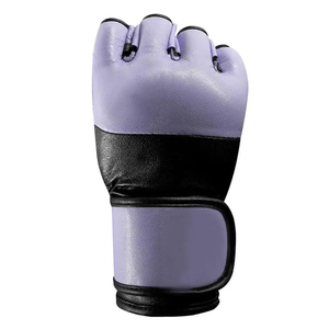 Gants de boxe thermiques d'hiver en cuir de qualité supérieure, design demi-doigts pour adultes, imperméables, gants d'entraînement MMA, protection - Product Image 4