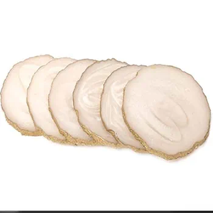 Sous-verre en résine de qualité supérieure sous-verre fait à la main pour bureau bureau maison et bureau utiliser pierre forme irrégulière sous-verres en gros 2025 - Product Image 3