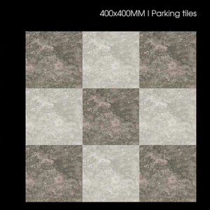 Dalles de sol durables pour parking extérieur 40x40 cm 400x400 mm 16x16 pouces Série utilitaire en céramique mate pour usage extérieur - Product Image 1