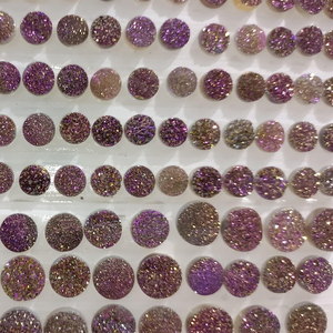 Druzy ไทเทเนี่ยมมาใหม่สำหรับการออกแบบเครื่องประดับอัญมณี Druzy กึ่งมีค่าสำหรับต่างหู - Product Image 4