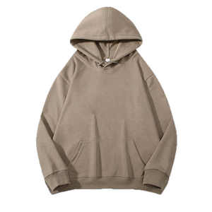 เสื้อสเวตเตอร์สวมหัวแบบ unisex เสื้อมีฮู้ดผ้านิ่มดีไซน์เรียบสำหรับการสั่งซื้อจำนวนมากได้รับการยอมรับโลโก้ที่กำหนดเอง - Product Image 1