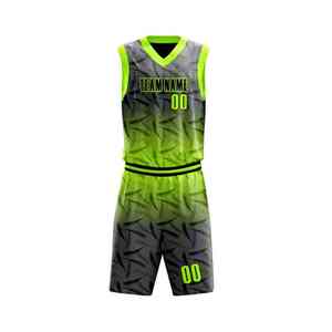 Nouveau produit Uniformes de maillot de basket-ball personnalisés Sublimation Nouveau design Uniforme de basket-ball Vêtements de sport pour hommes - Product Image 3