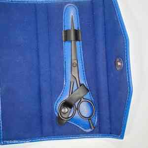 Ciseaux professionnels de coupe de cheveux à lame droite en acier inoxydable ciseaux de coiffeur de coiffeur pour hommes et femmes - Product Image 4