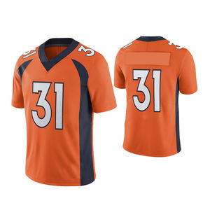 เสื้ออเมริกันฟุตบอลดีไซน์โดดเด่น ผลิตจากโพลีเอสเตอร์สำหรับกิจกรรมกลางแจ้ง ราคาถูก มีขั้นต่ำในการสั่งซื้อน้อย - Product Image 1