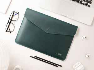 ซองแล็ปท็อปหนังแท้แบบพกพาดูหรูหราสไตล์วินเทจทนทานสำหรับทำงานธุรกิจสำนักงานและใช้ GLS-0274การเดินทาง - Product Image 4