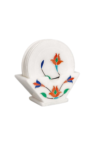 Best Placemats Marble <b>Coasters</b> Look Tea Coffee <b>Wine</b> <b>Coaster</b> for Kitchen & Tabletop Table Decoration & Accessories - Product Image 2