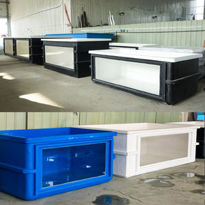 Bassin d'élevage de koïs en fibre de verre, réservoir d'aquaculture à recirculation d'eau - Product Image 4