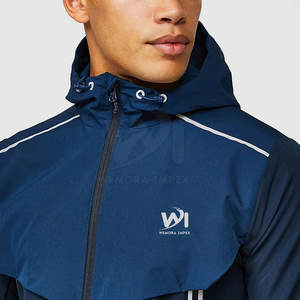 Chaqueta Cortavientos Moderna con Capucha Ajustable, Perfecta para Ropa Urbana, Campismo y Moda Diaria al Aire Libre, Chaqueta de Invierno - Product Image 4