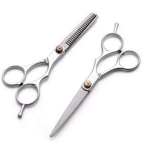 Manufacturer Hair Dressing Scissors <b>Set</b> Top Quality Stainless Steel <b>Barber</b> Scissors Hair Cutting Scissor - Product Image 3