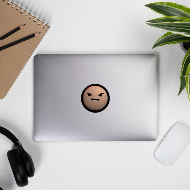 IW Comics Angry Stickman Vinyl Sticker in Stock!