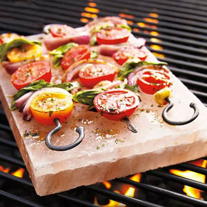 Meilleure vente de carreaux de dalle de barbecue au sel rose de l'Himalaya de qualité supérieure créations de cuisine directes lampe à sel sculptée boîte en vrac artisanat naturel - Product Image 4